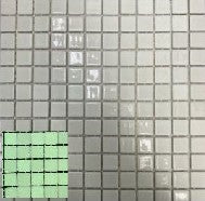 Mosaico Alttoglass Night Glass Blanco