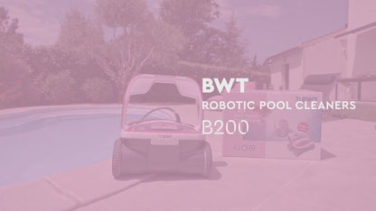 Barredora Robot marca BWT modelo B200 para alberca
